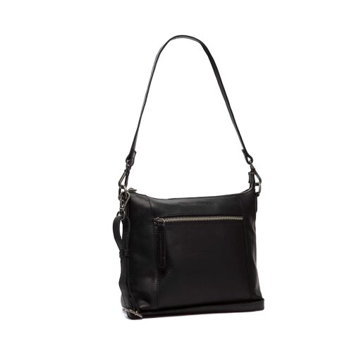 The Chesterfield Brand Kožená kabelka cez plece / crossbody Faro C48.122800 čierna