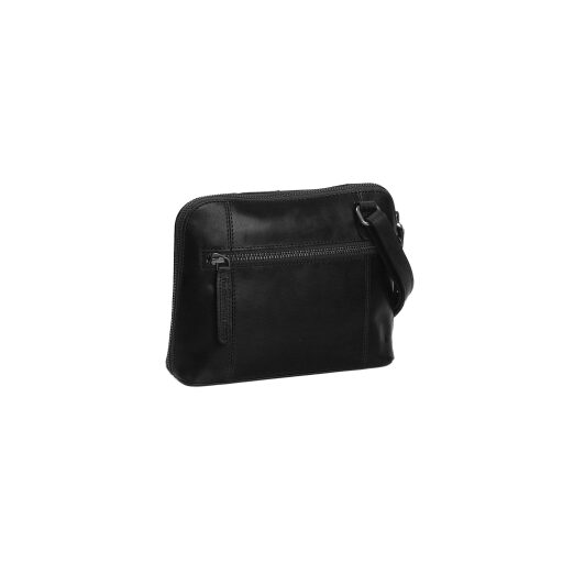 The Chesterfield Brand Kožená kabelka cez rameno/crossbody River C48.111500 čierna