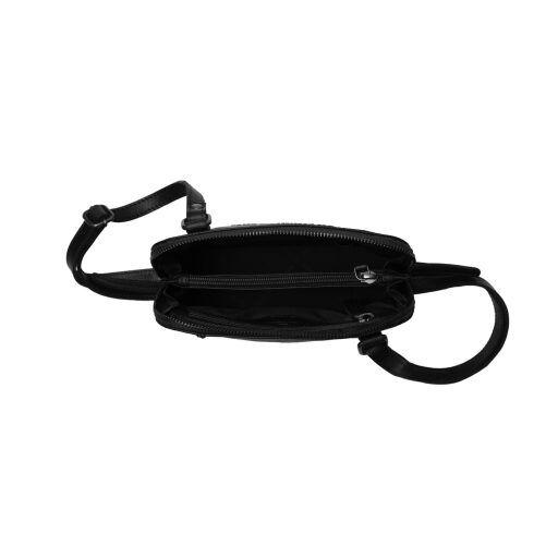 The Chesterfield Brand Kožená kabelka cez rameno/crossbody River C48.111500 čierna