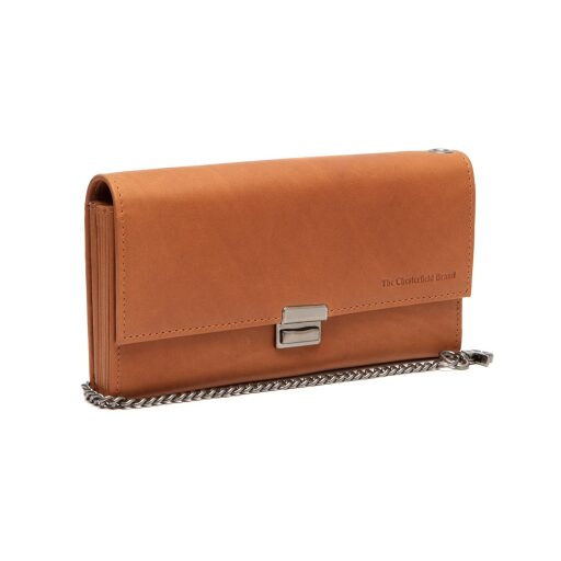 The Chesterfield Brand Kožená kasírka / čašnícka peňaženka RFID Bora C08.046231 koňaková