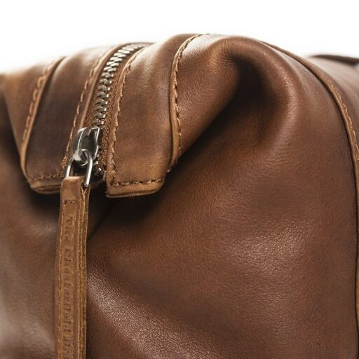 The Chesterfield Brand Kožená kozmetická taška Vince C08.017131 koňaková