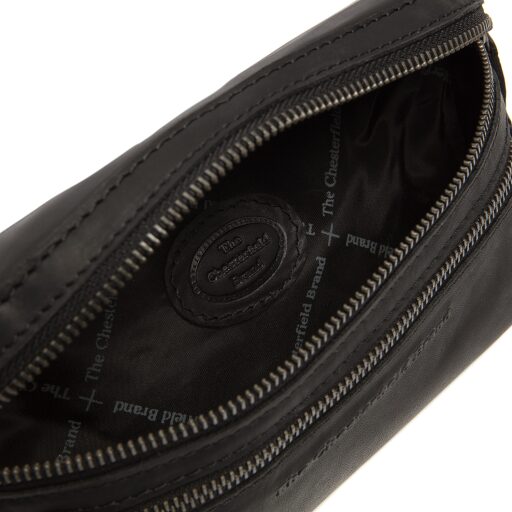 The Chesterfield Brand Kožená ľadvinka okolo pásu aj crossbody Toronto C23.102100 čierna