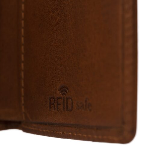 Kožená peňaženka - puzdro na karty RFID C08.038031 Lancaster The Chesterfield Brand koňak