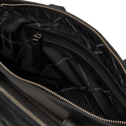 The Chesterfield Brand Kožená shopper taška Alicante C38.019200 čierna
