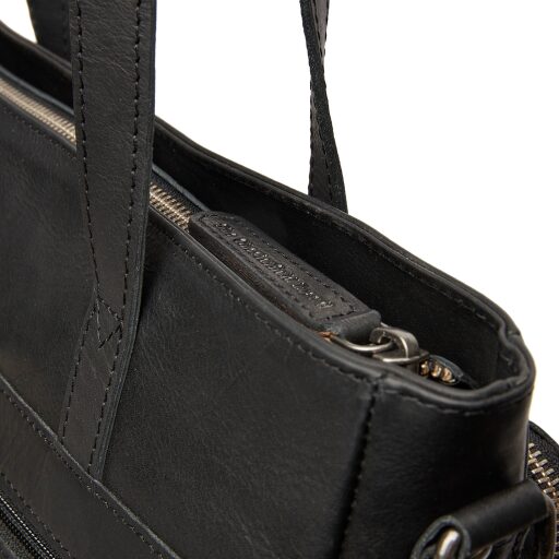 The Chesterfield Brand Kožená shopper taška Alicante C38.019200 čierna