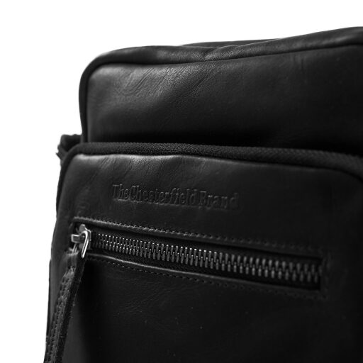 Kožená taška na doklady Birmingham The Chesterfield Brand C48.098000 čierna