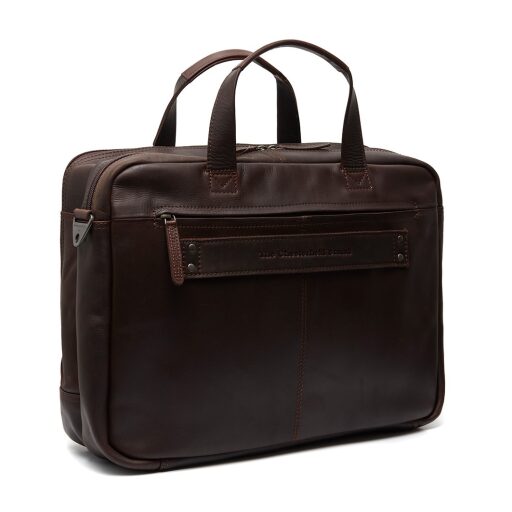The Chesterfield Brand Kožená taška na notebook 17" C40.101501 Ryan zadná strana