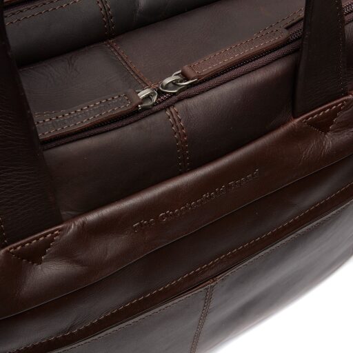 The Chesterfield Brand Kožená taška na notebook 17" C40.101501 Ryan hnedá