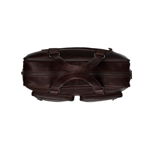The Chesterfield Brand Kožená taška na notebook 17" C40.103401 Misha hnedá
