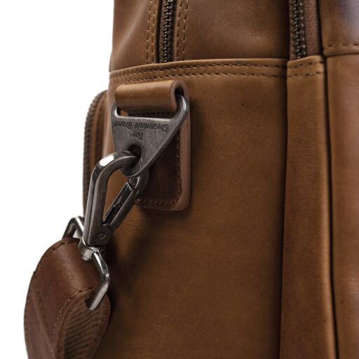 The Chesterfield Brand Kožená taška na notebook 17" C40.103431 Misha koňaková