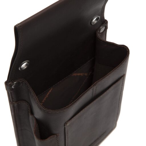 The Chesterfield Brand Leather Holster for Waiter Wallet C08.046301 Taiwan Kožené puzdro na kasírku tmavo hnedé