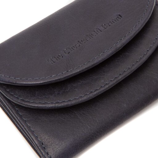 The Chesterfield Brand Malá kožená peňaženka RFID Newton C08.043910 modrá