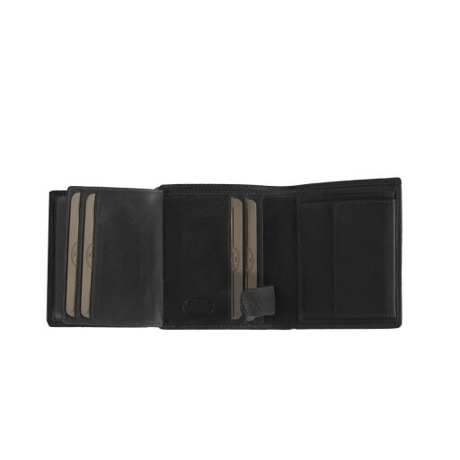 The Chesterfield Brand Pánska kožená peňaženka na výšku RFID C08.040700 Carl čierna