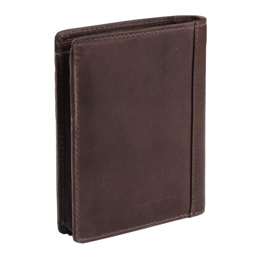 Pánska kožená peňaženka na výšku The Chesterfield Brand RFID Ethel C08.040201 hnedá zadná strana