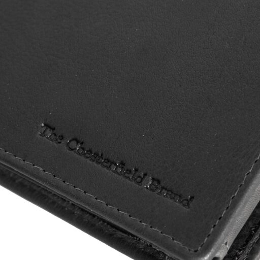 The Chesterfield Brand Pánska kožená peňaženka RFID Marion C08.040400 čierna