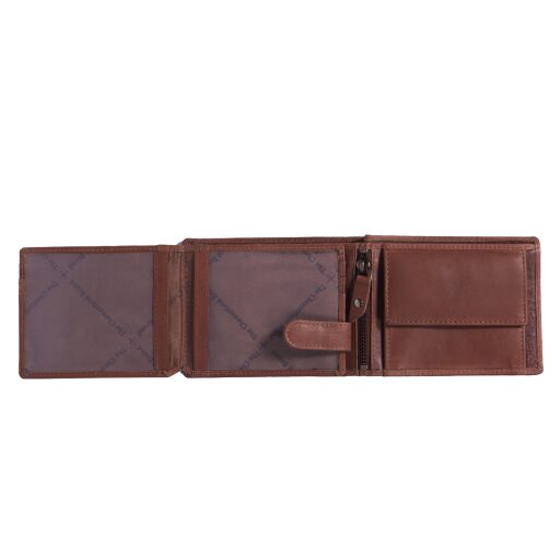 The Chesterfield Brand Pánska kožená peňaženka RFID Marion C08.040401 hnedá