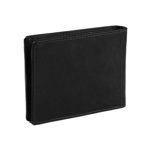 Pánska kožená peňaženka RFID The Chesterfield Brand Timo C08.017300 čierna zadná strana