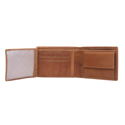 Pánska kožená peňaženka RFID The Chesterfield Brand Timo C08.017331 koňak priehradky