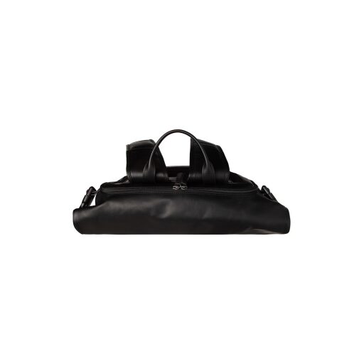 The Chesterfield Brand Roll top kožený batoh na notebook Liverpool C58.030900 čierny