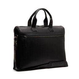 The Chesterfield Brand Kožená taška cez rameno na notebook Levanto C40.109100 čierna