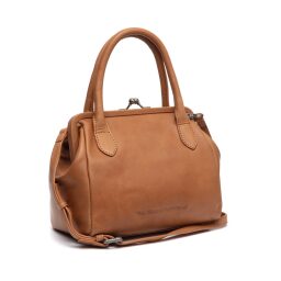 The Chesterfield Brand Dámska crossbody kabelka do ruky aj cez rameno Chili C48.126931 koňaková - predná strana