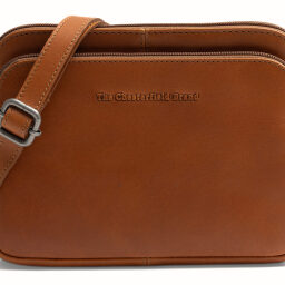 Kožená kabelka cez rameno / crossbody The Chesterfield Brand Caia C48.144631 koňaková
