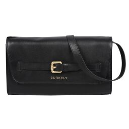 BURKELY Kožená kabelka cez rameno / crossbody Demi 1001905.46.10 čierna