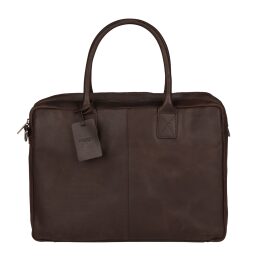 BURKELY Kožená taška na notebook 15,6" Taylor Worker 9007979.22.20 hnedá