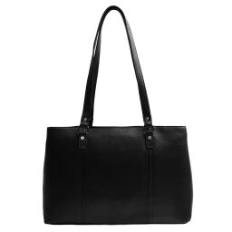 The Chesterfield Brand Kožená shopper kabelka na notebook 14" Alverino C38.022900 čierna
