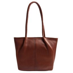 The Chesterfield Brand Kožená shopper kabelka Vespera C38.023031 koňaková