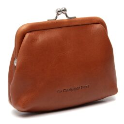 The Chesterfield Brand Malá kožená peňaženka s klipom Nera C08.053731 koňaková