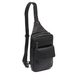 The Chesterfield Brand kožená crossbody taška Turella C58.071400 čierna