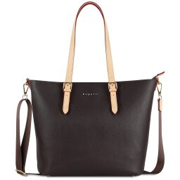 Bugatti Dámska shopper kabelka Ella L 49362502 tmavo hnedá