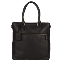 BURKELY Kožená shopper kabelka Antique Avery 8005217.56.10 čierna