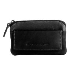 Kožená kľúčenka  The Chesterfield Brand C08.018600 Oliver čierna
