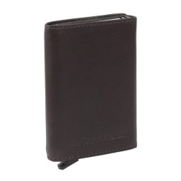 The Chesterfield Brand Kožená peňaženka - puzdro na karty RFID C08.038001 Lancaster hnedé