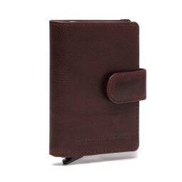 The Chesterfield Brand Kožená peňaženka - puzdro na karty RFID C08.044201 Prague hnedé