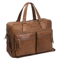 The Chesterfield Brand Kožená taška na notebook 17" C40.103431 Misha koňak