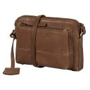 BURKELY Kožená crossbody kabelka na mobil Natural Norah 1000820.04.24 koňaková bočný náhľad
