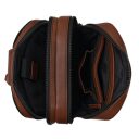 BURKELY Kožený sling bag Minimal Mason 1000830.64.24 koňaková