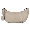 BURKELY Kožená crossbody kabelka Soft Skylar 1000844.85.12 svetlosivá