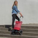 Andersen Nákupná taška na kolieskach do schodov SCALA SHOPPER TREPPENSTEIGER® TILDE 119-226-70 červená