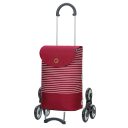 Andersen Nákupná taška na kolieskach do schodov SCALA SHOPPER TREPPENSTEIGER® TILDE 119-226-70 červená