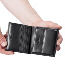aunts & uncles Pánska kožená peňaženka RFID Norwegians Leeven 52105-0 čierna vnútro