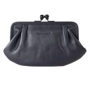 aunts & uncles Kožená kabelka do ruky / listová kabelka - clutch Grandma´s Luxury Club ROSE 42213-86 modrá