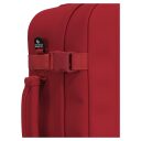 CabinZero Batoh do lietadla 40x30x20 Classic 28L 082602 červený detail pracka