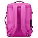 Batoh do lietadla 55x40x20 cm Wanderline 41474049 ružový zadná strana