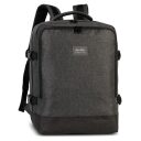 BestWay Cestovný batoh 40x30x20 cm Cabin Pro Small 40357-1700 tmavo sivý predná strana