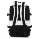 BestWay Palubný batoh do lietadla 40x20x25 cm Cabin Pro Storm 40350-2000 biely chrbát