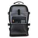 BestWay Palubný batoh do lietadla 40x20x25 cm Cabin Pro Storm 40350-2000 biely organizér